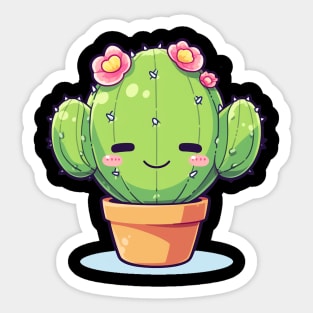 cute cactus Sticker